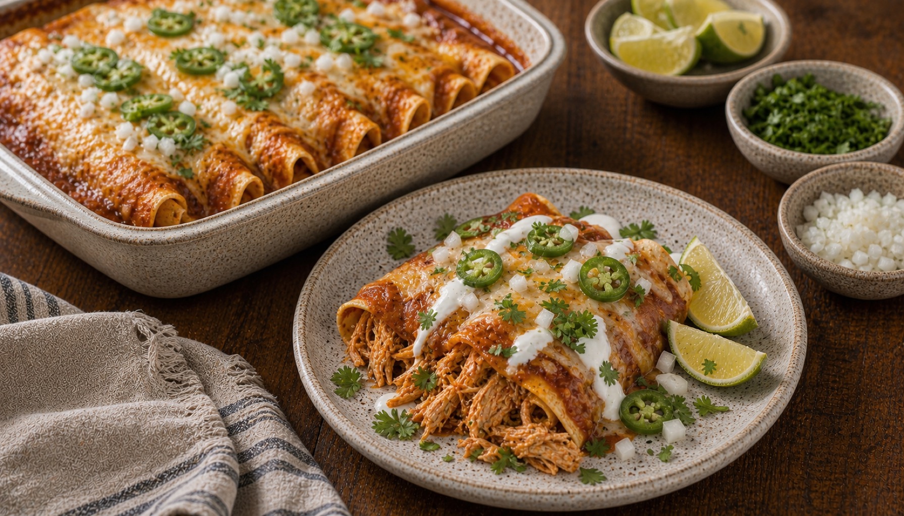 Chicken Enchiladas