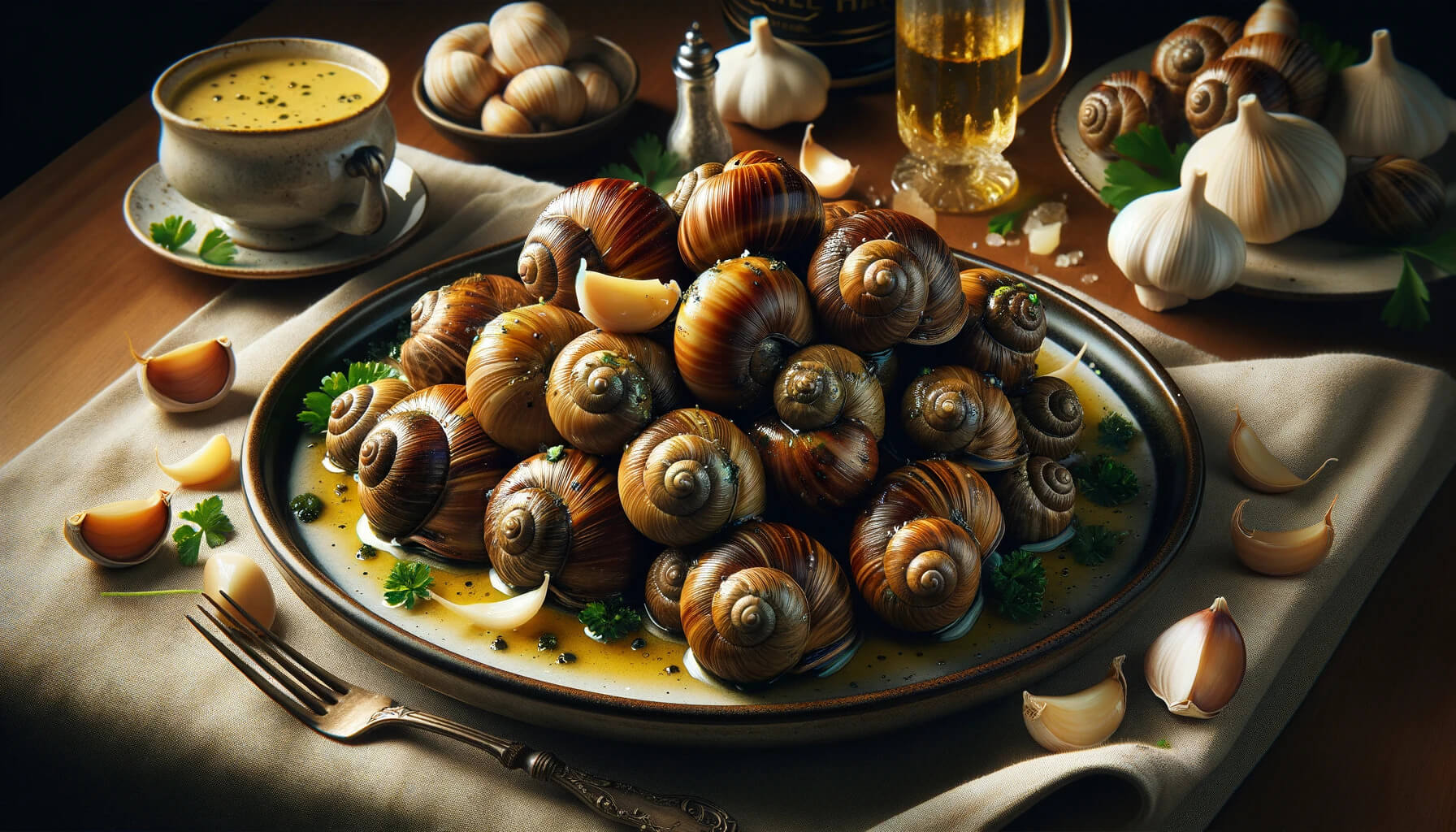 Escargots à la Bourguignonne