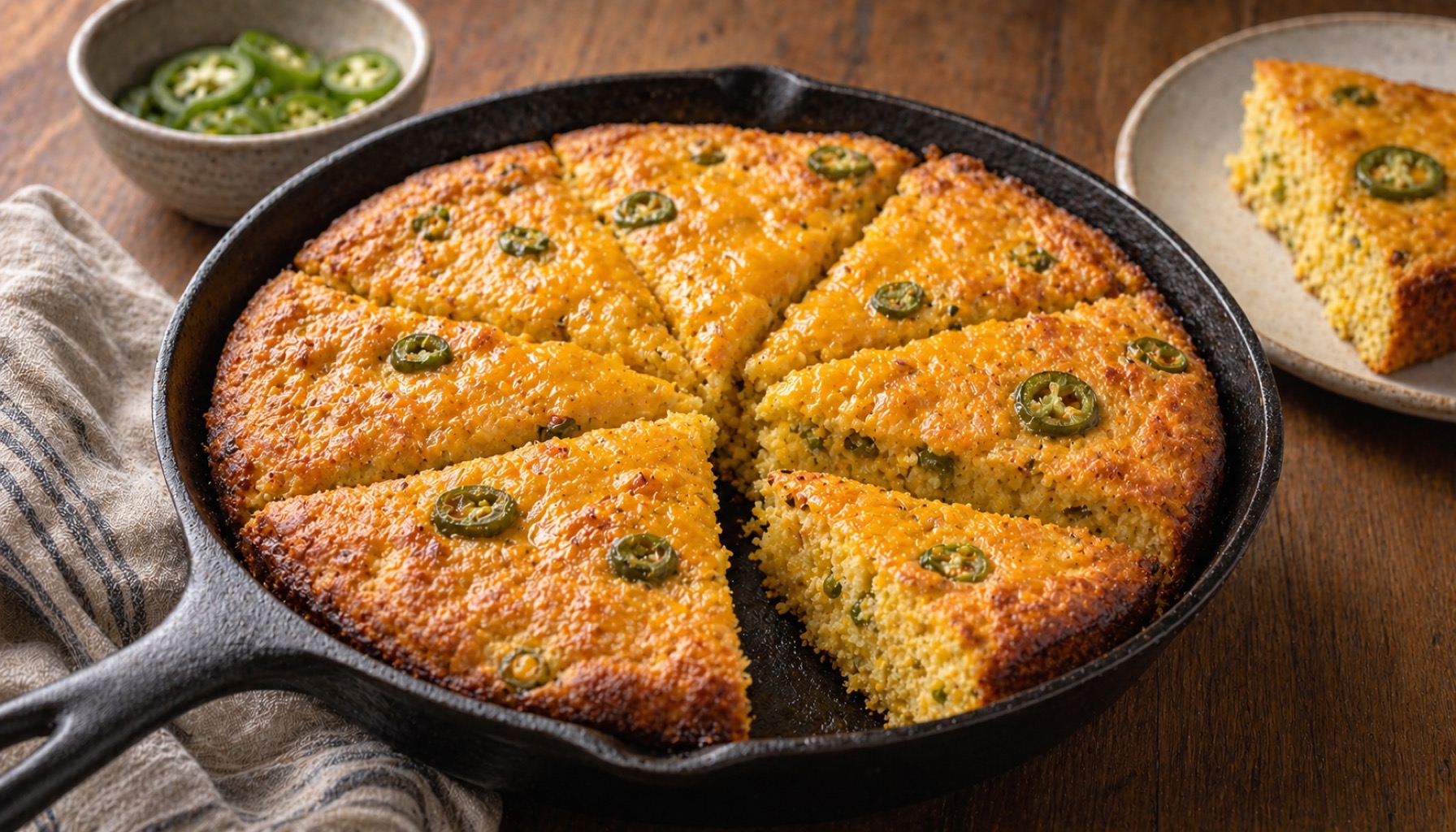 GF Cheesy Mexican Cornbread