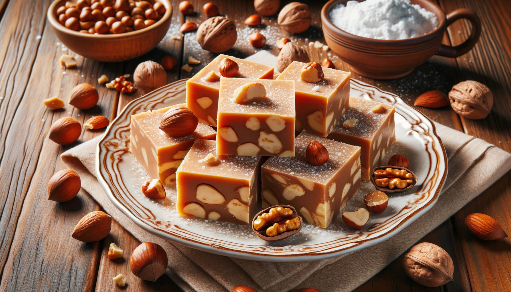 Quick Nut Fudge